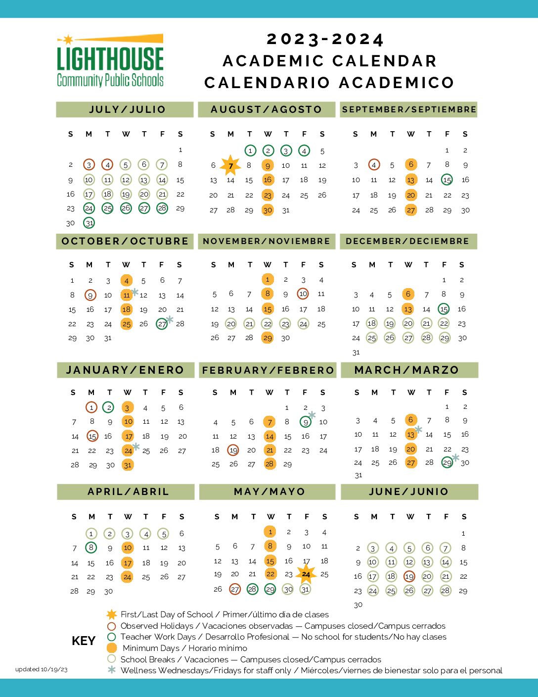 LCPS 23-24 calendar.10.19.23 - Lighthouse Community Public Schools